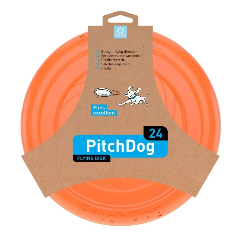 Lietajúci tanier Pitch dog oranžový 