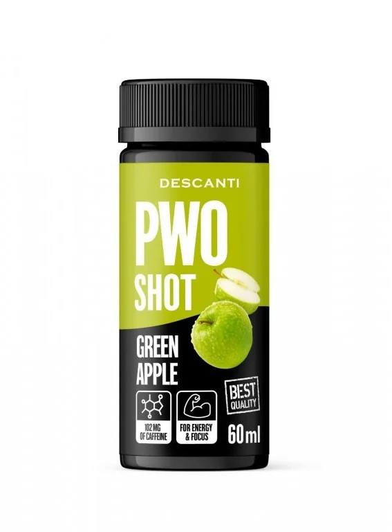 DESCANTI PWO Shot Green Apple 60ml