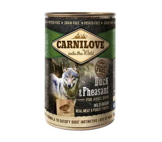 Carnilove Konzerva Wild Meat Duck&Pheasant 400g