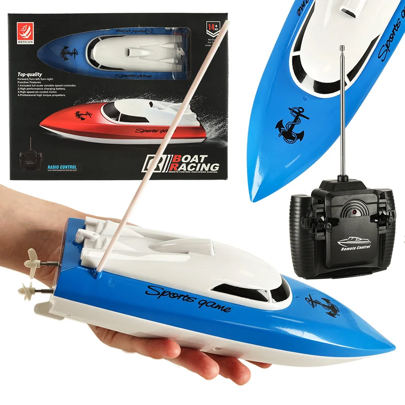 RC model loď na D.O. HEYUAN BOAT RACING NO.802 BLUE