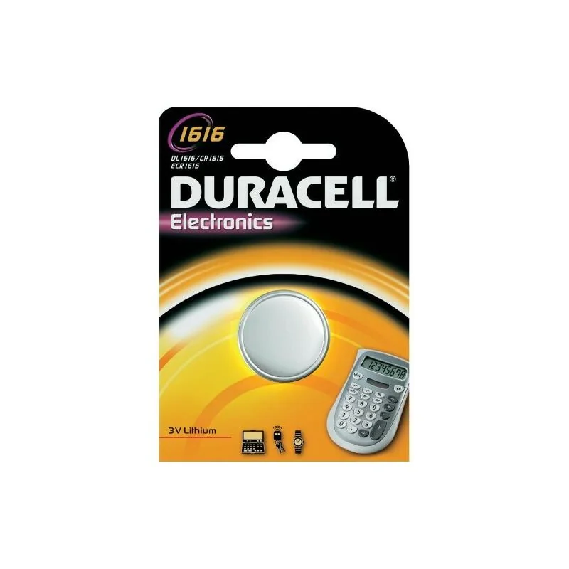 Duracell Lithium DL1616 BL1 3V 55mAh lítiová gombíková batéria 1ks 5000394030336