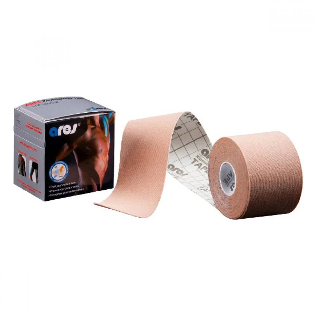 ARES Kinesio tejp 5cm x 5m béžová