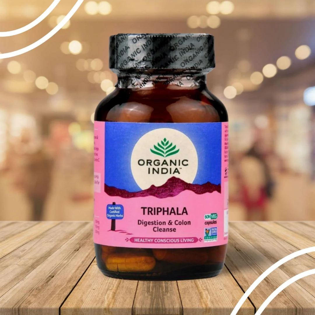 Organic India Triphala kapsuly 60 ks detoxikácia organizmu 