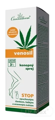 Cannaderm Venosil konopný sprej