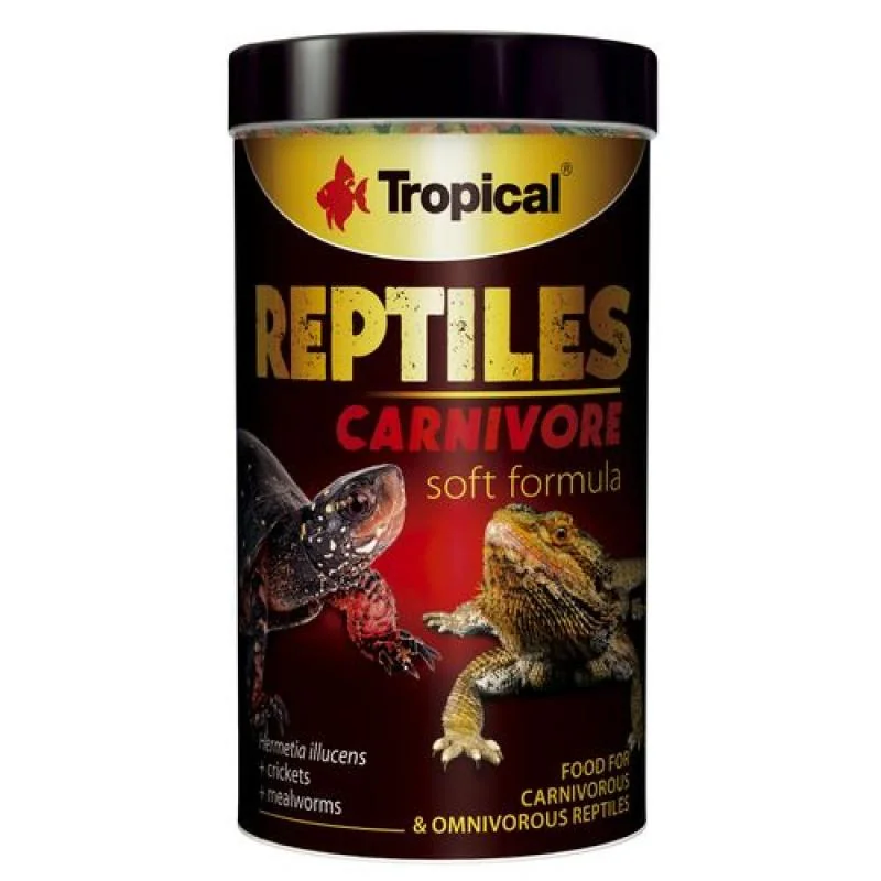 TROPICAL Reptiles Carnivore 250ml/65g krmivo pre plazy 