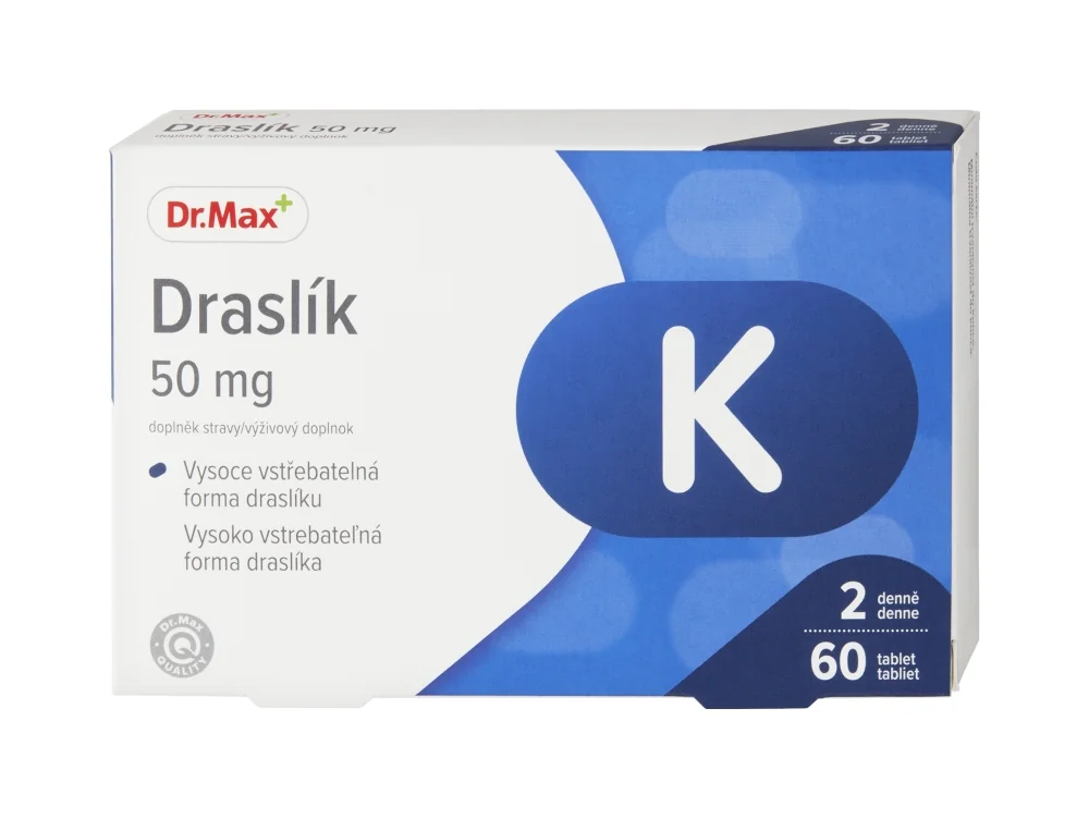 Dr. Max Draslík 50 mg 1×60 tbl, výživový doplnok