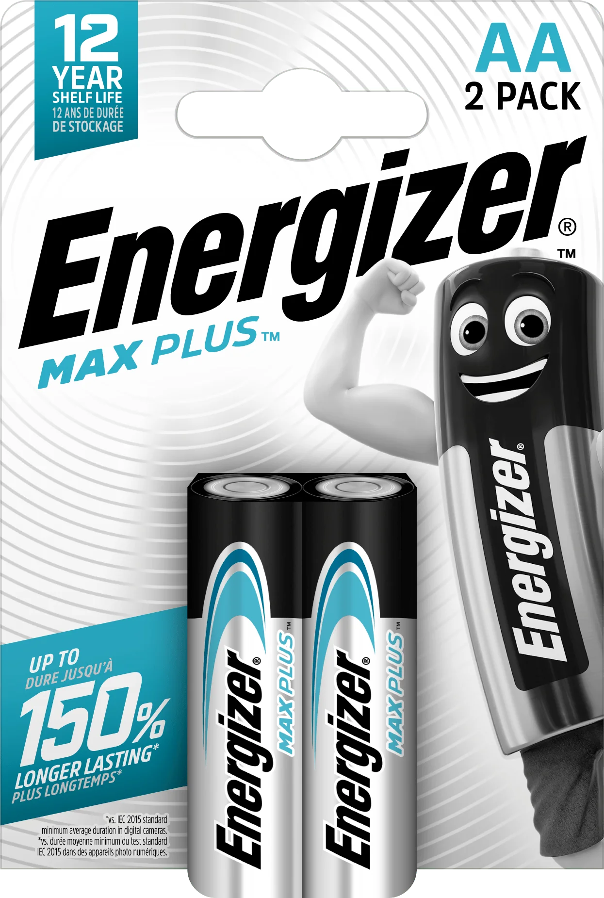 Energizer Max Plus AA alkalické batérie 2 ks E303321600