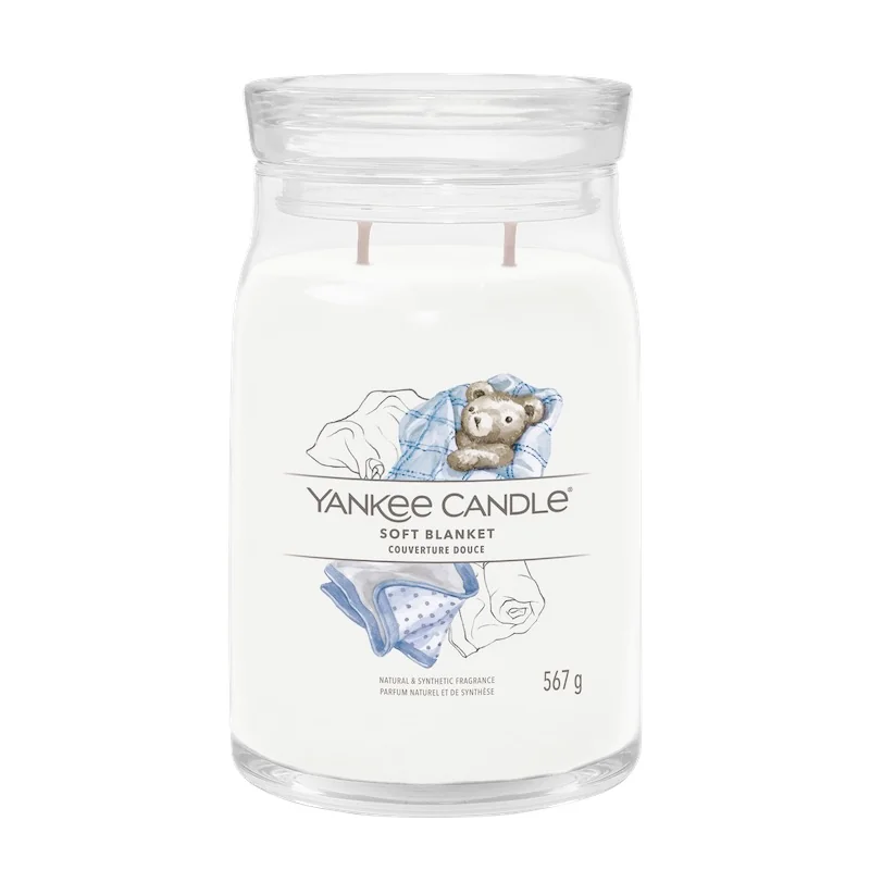 Yankee Candle Signature veľká sviečka Soft Blanket™