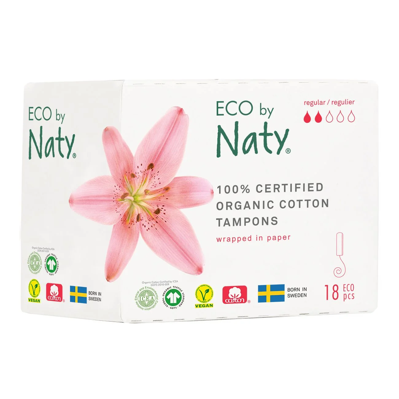 Eco by Naty tampóny regular