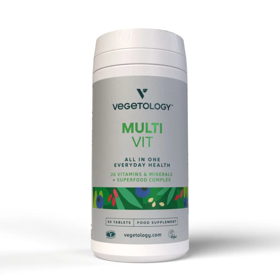 Vegetology MultiVit - Multivitamíny a minerály pre vegánov, 60 tabliet 