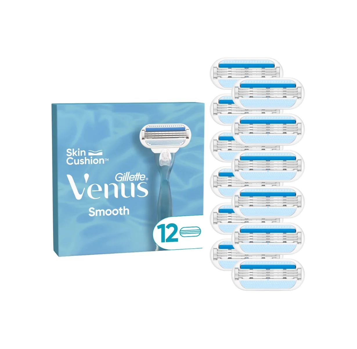 Gillette Venus Smooth Holiace Hlavice 12ks