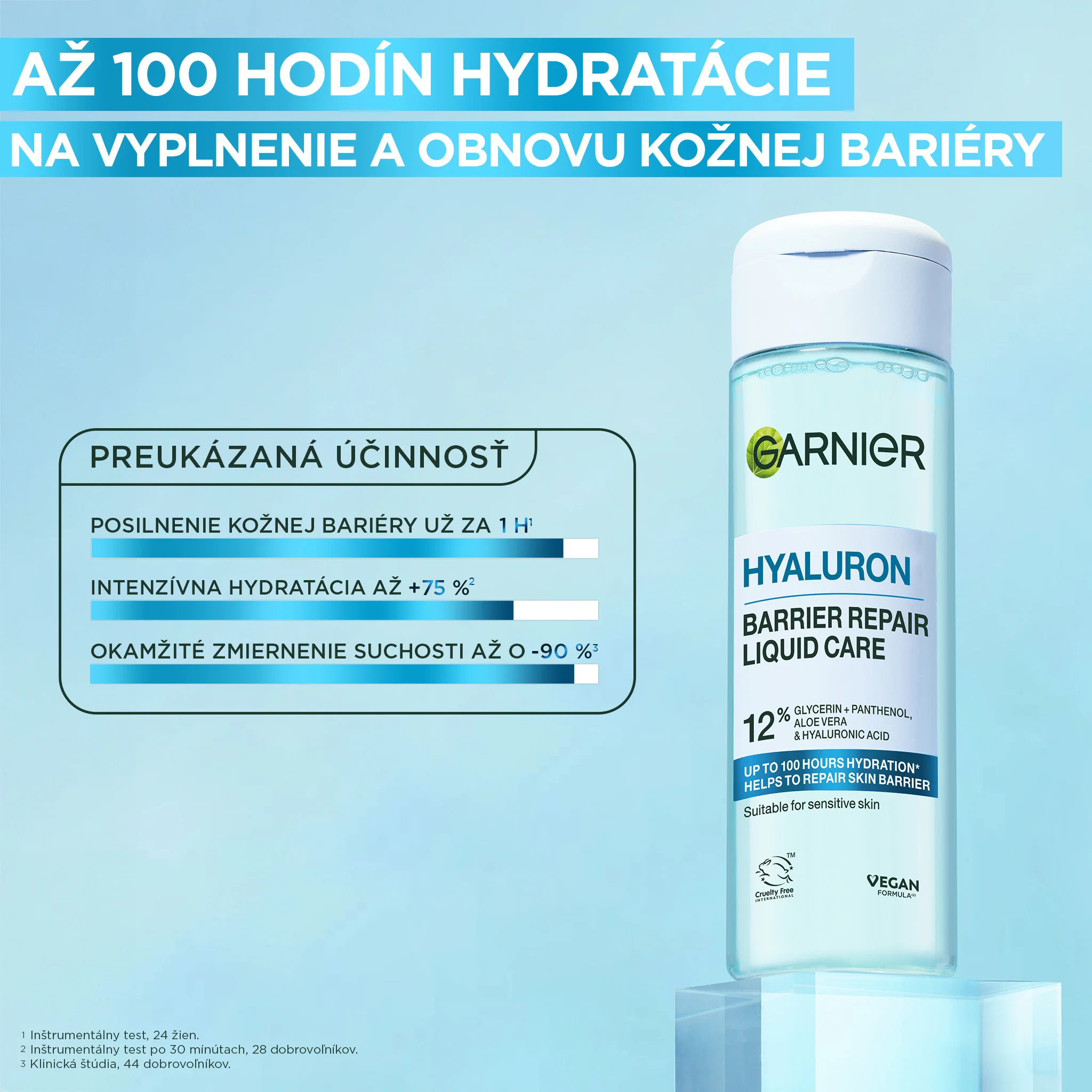 Garnier Hyaluron esencia na obnovu kožnej bariéry 1×120 ml, esencia na tvár