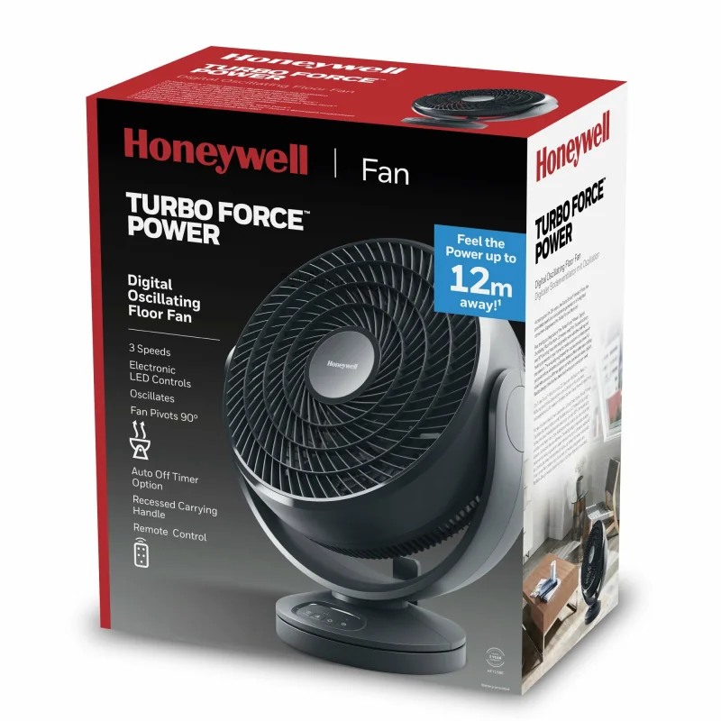 Honeywell HF715BE4 Vysokovýkonný podlahový ventilátor 