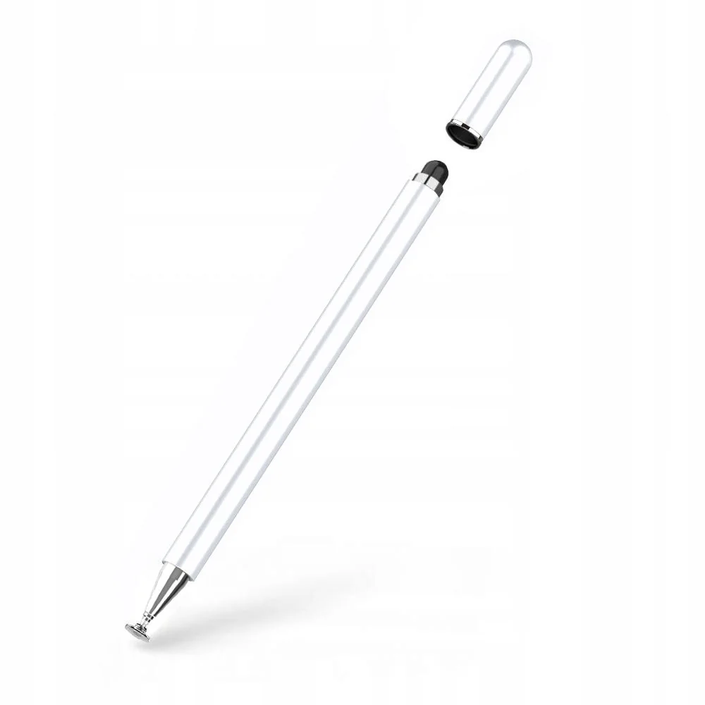 Tech-Protect Charm Stylus pero na tablet, biele/strieborné 