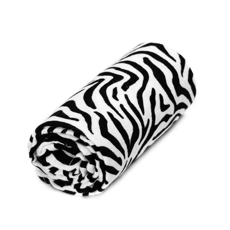 T-TOMI BIO Bambusová osuška Zebra Skin 1×1 ks, bambusová osuška