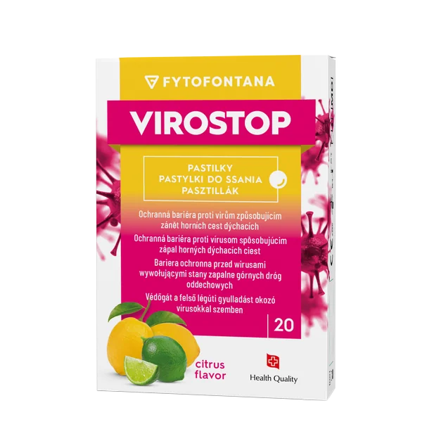 VIROSTOP Pastilky - citrus 20 ks