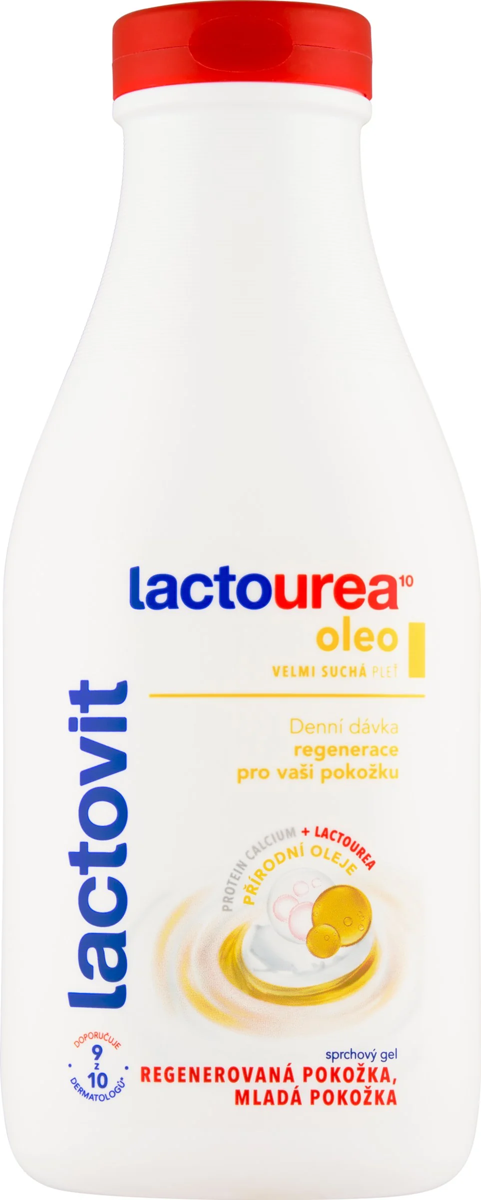 Lactovit Lactourea Oleo sprchový gél 1×500 ml, sprchový gél