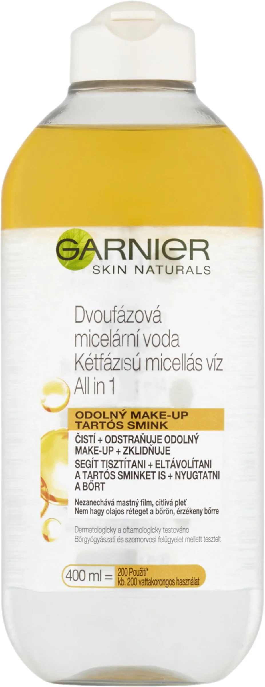 GARNIER Skin Naturals Dvojfázová Micelárna voda