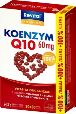 KOENZYM Q10 60 mg FORTE