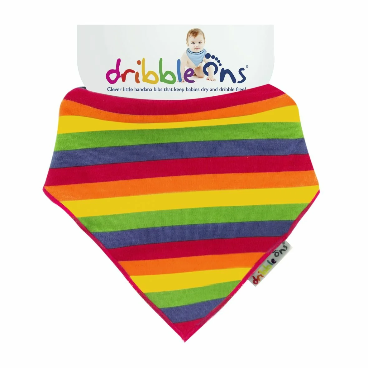 Dribble Ons Designer Rainbow - slintáčik